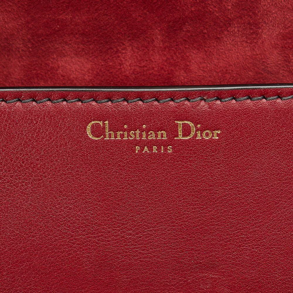 Auth Dior Dioraddict Top Handle Bag Red #146893D13B - Picture 6 of 14